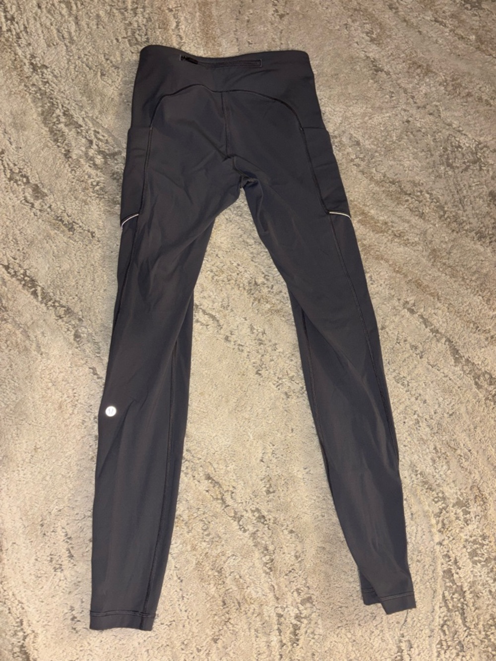 Lululemon Athletica Gray Performance Leggings with Pockets
